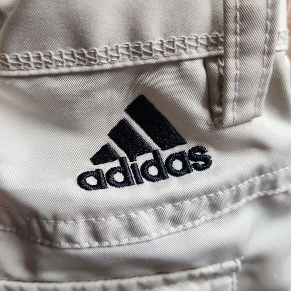 Adidas Climalite Golf Shorts Men’s Size 32 Beige Tan Performance Activewear - Picture 14 of 14